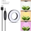 Lâmpada LED para Crescimento de Plantas Suporte para Flores Parede de Plantas Verdes Vaso Suculenta Flor Espectro Completo Teto Planta Luz de Preenchimento Fábrica