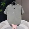 Camiseta de Manga Corta para Hombre, Ropa para Hombre, Lujo Ligero, Camiseta Trendy Bordada Tie-Dye de Gama Alta para Hombre, Ropa de Verano para Hombre