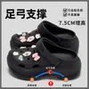 Zuecos de Suela Gruesa Lidani para Mujer, Nuevo Modelo 2026, con Soporte para el Arco, Antideslizantes, Resistentes al Olor, Sandalias de Playa para Exteriores para Verano