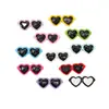 Gafas de Sol Pequeñas de Resina Coloridas DIY Hechas a Mano Pegamento de Crema Divertidos Imanes para Nevera Funda de Teléfono Accesorios para el Cabello Parches