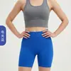 Pantalones de Yoga Cepillados de Doble Cara Mejorados para Mujer Cintura Alta Europea y Americana Levantamiento de Glúteos Tipo Durazno Pantalones Cortos Deportivos Pantalones de Fitness Pantalones de Tres Puntos