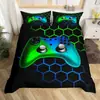 Funda de edredón divertida con estampado de asa de juego juvenil transfronterizo, decoración de ropa de cama para dormitorio, ventas directas de fábrica