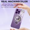 Aplicable a la funda para teléfono móvil Apple 16promax, soporte magnético giroscópico para iPhone 15, cubierta galvanizada 6D resistente a caídas de 14 pulgadas, transfronteriza