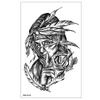 Fábrica por atacado novos adesivos de tatuagem impermeáveis conjunto opcional sonho catcher cabeça de lobo caveira flor dragão adesivos de tatuagem