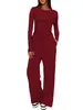 Traje Informal Asimétrico de Diseño Transfronterizo Europeo y Americano para Mujer, Primavera y Otoño, Pantalones de Pierna Ancha de Manga Larga, Ropa Deportiva Versátil 2026