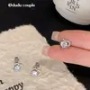 Clavos para Oreja Hueso Explosivos, Clavos para Oreja de Acero de Titanio Médico para Perforación de Oreja, Clavos para Cóclea de Zirconia para Dormir para Mujeres