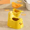 Asiento de Inodoro Infantil Bebé Niño Pequeño 0-7 Años Uso en Casa Orinal con Tapa Marca Nueva Mejorada Asiento de Inodoro Infantil Pato Pequeño