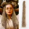 Trenzas de Cabello Instantáneas de Giro Profundo Europeas y Americanas, Cuerda de Cuerda de Cabello Trenzada de Tres Hilos, Pelucas de Onda Rizada, Extensiones de Cabello Largo al por Mayor