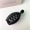 Presilha banana plissada de chifon, presilha vertical, presilha de garra de verão de alta qualidade, presilha para rabo de cavalo na nuca, presilha de cabelo elegante e delicada