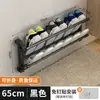 Zapatero plegable para montar en la pared sin taladrar detrás de la puerta, herramienta mágica de almacenamiento para el baño, zapatero y toallero simples multifuncionales