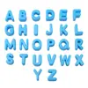Miçangas Acrílicas Cor Creme com Furo Grande de Números e Letras para Correntes de Celular Artesanais DIY, Pingentes de Bolsa e Acessórios Decorativos