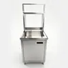 Mesa de Drenaje Comercial de un Solo Tanque, Fregadero de Acero Inoxidable con Gabinete de Estante, Fregadero para Lavar Verduras, Fregadero para Lavado de Manos, Fregadero para Lavar Platos, Mesa de Trabajo
