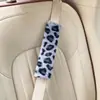 Capa de Ombro para Cinto de Segurança de Carro Estampa de Leopardo Transfronteiriça Anti-Estrangulamento Capa Protetora de Cinto de Segurança de Carro Fofos Acessórios de Interior de Carro