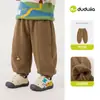 Novedades el 31 de agosto 15% de descuento en pantalones forrados de forro polar para niño Dudu, pantalones cálidos de invierno para niña