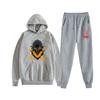 Comercio exterior nuevo estilo de espada legendario Berserk pareja sudadera con capucha leggings traje de dos piezas