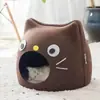 Los fabricantes suministran nido para gato de tela no tejida cama para gato villa para gato perrera para Teddy disponible para las cuatro estaciones nido para gato de fieltro