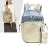 Mochila Elegante e Simples para Mulheres 2026 Novo Estilo Mochila Escolar para Estudantes Material Leve Grande Capacidade Pequena Mochila de Viagem Outdoor