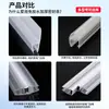 Tira de sellado impermeable para puertas de vidrio de baño, tira adhesiva magnética para puertas corredizas, hueco de puerta, ventana sin marco, tira barrera de agua anti-colisión para cabina de ducha