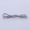 Cordones elásticos de 4 mm en stock, cinturillas, cordones elásticos deportivos y casuales, cordones perezosos sin atar, cordones planos de 0.4