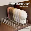 Organizador de sombreros para el hogar, organizador de gorras de béisbol y viseras, para dormitorio, escritorio y armario, producto transfronterizo