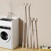 Tenedor para ropa varilla de soporte para ropa engrosada varilla de aluminio tendedero retráctil para ropa tendedero retráctil para balcón tendedero doméstico para ropa tenedor para ropa