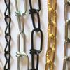 Lustre forjado em alta temperatura corrente decorativa de aço inoxidável corrente lustre cerca de paisagem de jardim corrente de ferro galvanizado eletricamente
