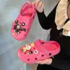 Pisar em cocô sapatos furados sandálias de meia fechadas para verão na praia sapatos masculinos para uso externo 2026 novo antiderrapante sola grossa