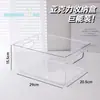 Caja de Almacenamiento de Escritorio Cosméticos Mascarilla Lápiz Labial Cuidado de la Piel PET Transparente Caja de Joyería Almacenamiento Oficina Cesta de Almacenamiento