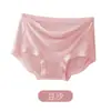 Roupa íntima feminina 50S Modal de Alta Elasticidade, Forro de Algodão na Virilha, Cintura Média, Sem Costura, Tamanho Grande, Shorts Triângulo Finos, Peça de Baixo Respirável