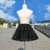 Suporte de saia lolita35cm quatro camadas cão saia curta por baixo Lolita diário violência sem ossos fio macio suporte saia curta