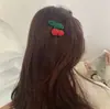 Pasador de Ganchillo de Lana Hecho a Mano DIY Orejas de Conejo Lindas Pasador Estéreo de Hierba Flor Pasador BB de Lana Hecho a Mano