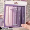 Cinta correctora de color original para estudiantes de primaria, gran capacidad, cinta correctora silenciosa y suave, color degradado, alto valor estético, resistente a caídas