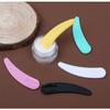 Plástico reciclado post-consumo PCR personalizado, cuchara de plástico, cuchara selectora para crema cosmética, todo tipo de cucharas selectoras