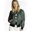 Chaqueta Corta con Cremallera de Color Sólido Otoño e Invierno Europea y Americana de Ebay Aliexpress, Imprescindible para Otoño, Estilo Callejero, Moderna, Corte Delgado