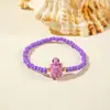Pulseira Colorida de Contas Estilo Boêmio Transfronteiriça Europeia e Americana Estilo Oceano de Verão Pulseira Dopamina Pulseira para Mulheres