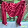 Decoración de Boda Tela Cortina Alta Elasticidad Seda de Leche Decoración Primer Cumpleaños Tela de Pared de Fondo Escena Estilo Chino Suministros de Tela Decoración