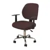 Funda Elástica para Silla de Oficina Cubierta Completa Funda para Silla Giratoria de Computadora Funda Dividida para Silla del Hogar a Prueba de Polvo Resistente al Desgaste Universal para Todas las Estaciones