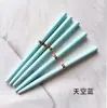Pluma de Dibujo con Punta de Aguja, Pluma Ultra Fina para Pintura de Flores, Pluma de Contorno, Pluma para Bordes de Detalle de Tallado para Uñas, Juego de 5 Piezas de Herramientas para Uñas