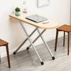 Mesa Plegable Rectangular Simple Comedor Hogar Dormitorio Plegable Estudiante Casa de Alquiler Dormitorio Niña Apartamento Pequeño