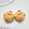 Snacks de Frijol de Chocolate Simulados Accesorios de Resina Pegamento de Crema DIY Hecho a Mano Pinzas para el Cabello Llaveros Colgantes Decoraciones para Zapatos Mayoreo