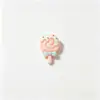 Mini Paleta de Crema Accesorios de Resina, Decoraciones para Relojes de Teléfono para Niños, Accesorios Hechos a Mano para Ropa de Muñecas DIY