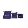 Bolsa de Veludo Personalizada com Logo Cordão Cordão Pequena Bolsa de Viagem Portátil Armazenamento de Brincos Colar Anel Bolsa de Presente