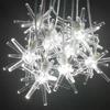 Nuevos accesorios para bodas araña de erizo de mar luminosa araña de estrella de mar erizo de mar araña luminosa de boda al por mayor