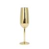 Aço aço inoxidável taça de champanhe bar transparente bar restaurante KTV taça criativa estilo europeu luxo leve metal taça de vinho
