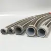 Fuelle de PTFE Manguera Hidráulica Politetrafluoroetileno Resistente a la Corrosión Teflón Tubería Trenzada de Acero Inoxidable 304