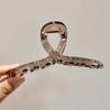 Pinza para el pelo grande de verano con forma de tiburón, pinza para la parte trasera de la cabeza, sencilla y combinable con todo.