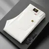 Jeans blancos de alta gama AMAL Hong Kong para hombre, corte recto, ajuste slim, nueva colección primavera 2026, pantalones casual de negocios
