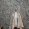 Tela de Tweed Engrosada de Lana de Oveja Blanca y Negra, Tela Suave para Chaqueta, Tela para Ropa de Diseñador