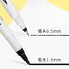 Zhipai ZP-129 pequeño bolígrafo Gouxie de doble punta caja de bolígrafos marcadores aceitosos para estudiante oficina bolígrafo táctil bolígrafo de dibujo