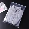 Bolsa Transparente con Cierre Pe Bolsa con Cierre Esmerilado CPE Bolsa con Cierre Hermético Mate Versión Horizontal para Empaque de Ropa Bolsa para Mangas de Hielo